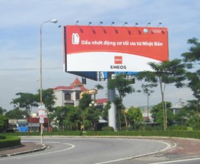 Pano quảng cáo ngoài trời 1 cột
